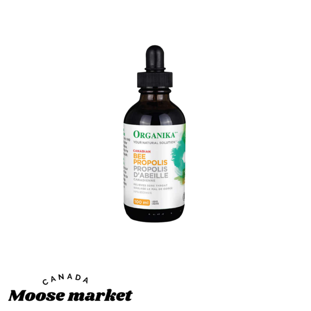 캐나다 <b>오가니카</b> 비프로폴리스 액상 100ml 대용량 목, 구강 <b>면역력</b>강화 영양제