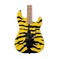 ESP LTD 조지 린치 GL-200MT 일렉트릭 기타, 노란색 및 타이거 그래픽 포함