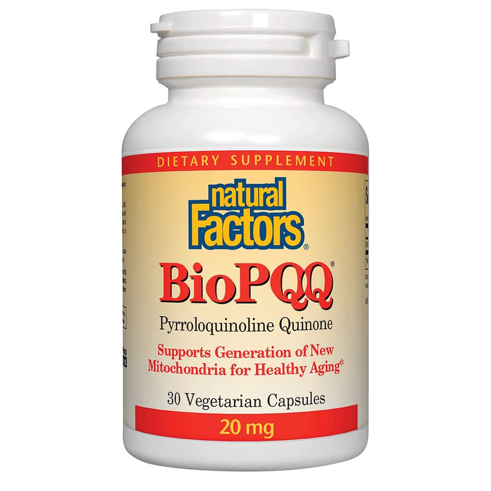 네추럴펙터스 PQQ <b>BioPQQ 20mg</b> 30베지캡슐