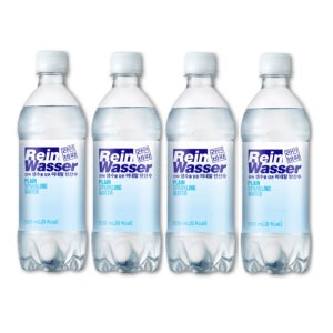 500ml 60병 라인바싸 탄산수 플레인 강한 탄산 미네랄 0칼로리음료 임산부 더탄산 60