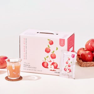 사과즙 사과착즙 100% 착즙 정도원 얼음골 생사과즙 120ml x 50포