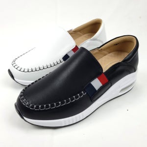 순이의신발장 소가죽 편한 쿠션 키높이 여성 가죽 여자 슬립온 단화 발편한 신발