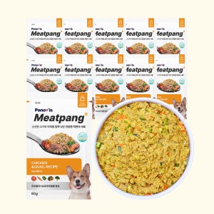 페노비스 강아지화식 습식 자연식 사료 미트팡 80g 11pack