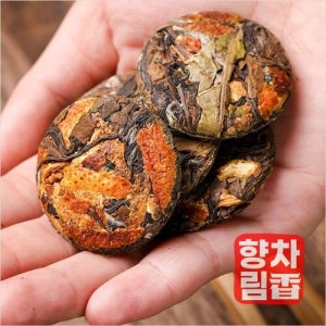 [백차] 귤피 백모단 600g 중국차 잎차 A4291