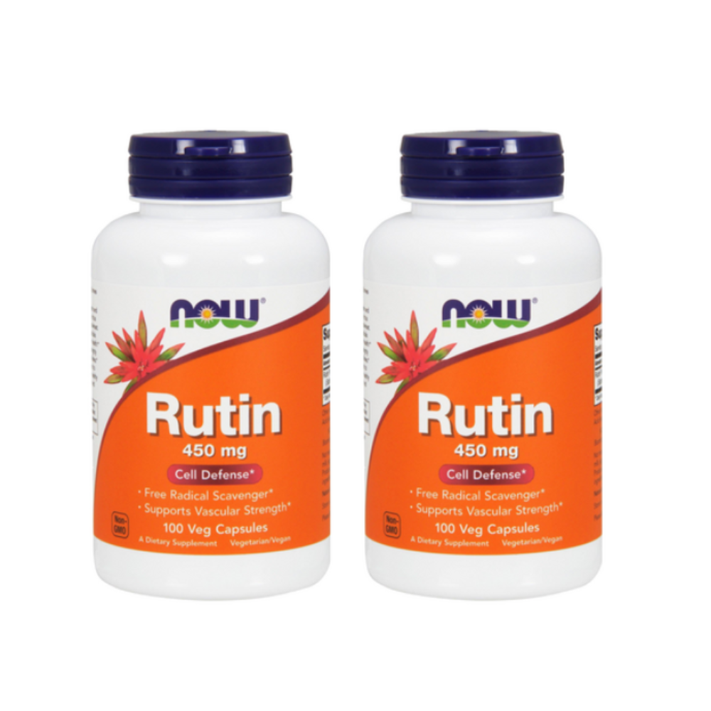 나우푸드 <b>루틴 450mg</b> 100캡슐 2개