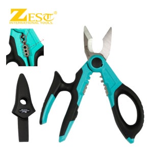 제스트 다용도 전공 가위 압착 스트리퍼 Z-JS170N 스텐