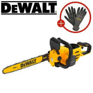 디월트 60V 무선 충전 전동 전기 체인 톱 450mm DCMCS574 N 베어툴