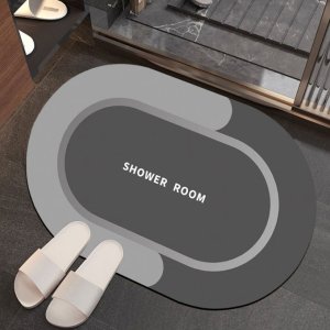 논슬립 규조토 욕실 발매트 4중구조 빠른물흡수 발매트
