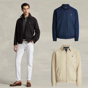 폴로랄프로렌 포니로고 자수 마이크로파이버 바이스윙 윈드브레이커