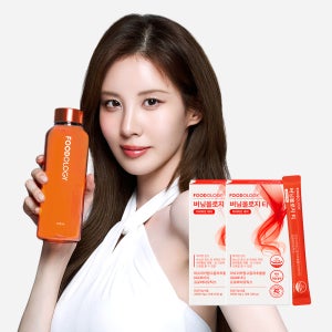 푸드올로지 서현 주황물 유산균 다이어트 버닝올로지티 15포 2박스