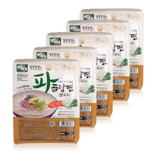 백제 일월풍면 파곰탕면 쌀국수 100g x 5개