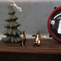 [Selected Goods] Brass Penguin Miniature 황동 펭귄 오브제