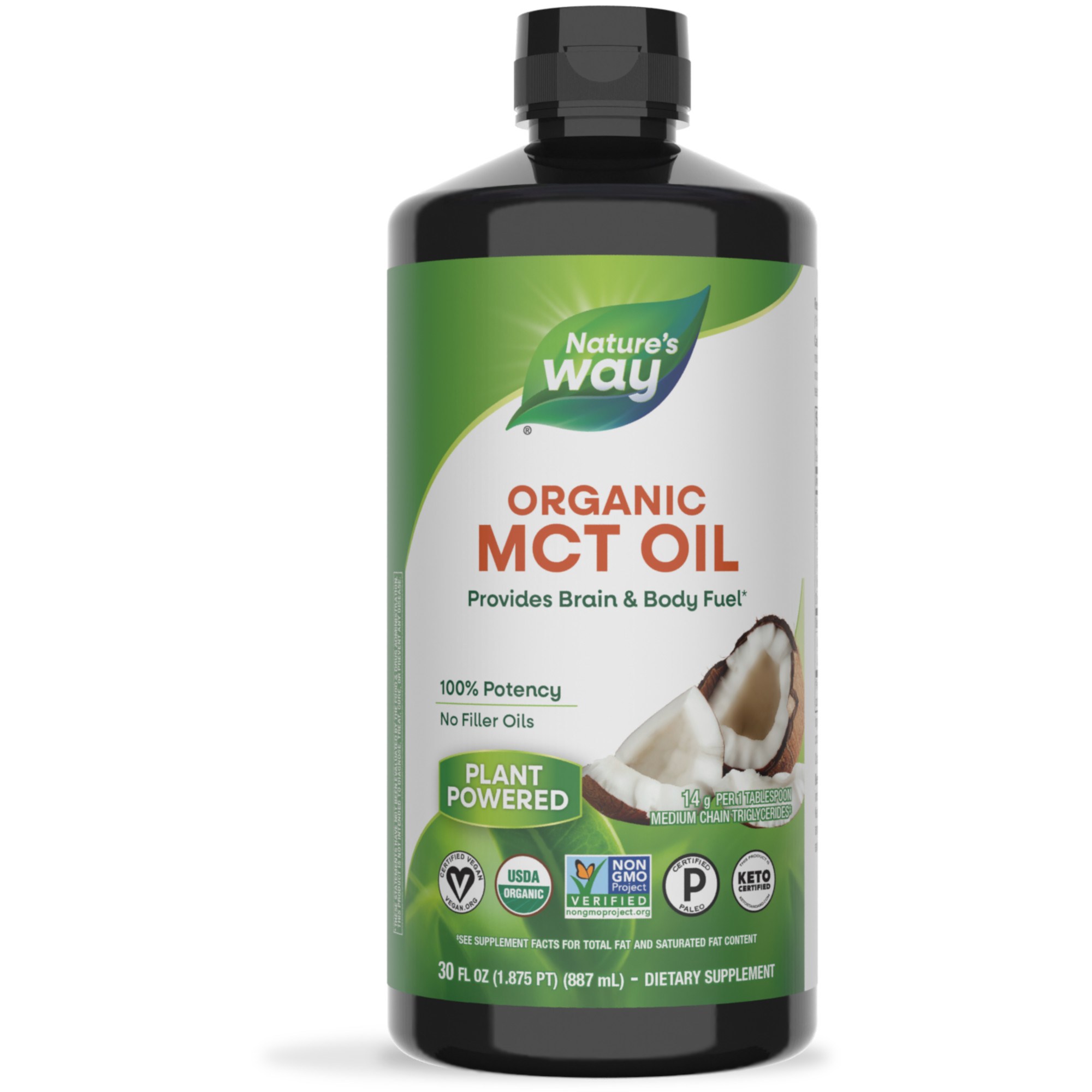 Nature’s way 네이쳐스웨이 <b>MCT 중쇄지방산</b> 코코넛 오일 887ml