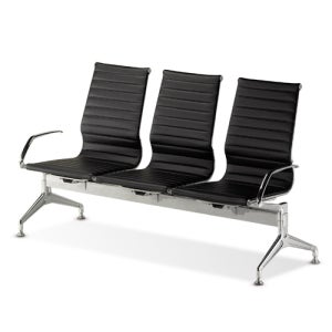 로비의자 AHGS-492 3인용 블랙 장의자 대