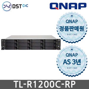 큐냅 정품판매점 QNAP TL-R1200C-RP 12베이 DAS스토리지 NAS확장인클로저 RAID지원 HDD미포함