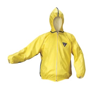 유한킴벌리 일회용 방진복 작업복 보호복(A40) 43114 (L) 노랑 XP자켓 24EA