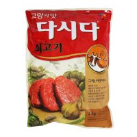 CJ 백설 쇠고기 다시다 2kg