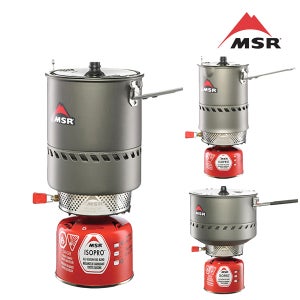 MSR 리액터 스토브 세트 케이스 포함 1.0L 1.7L 2.5L