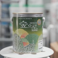 친환경페인트 벽지페인트 수성 무광 조색 실내 KCC 숲으로에이스내부용 백색 3.78L