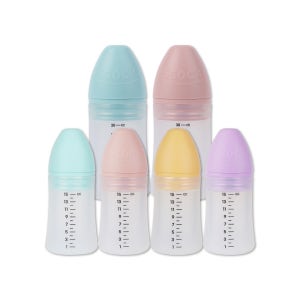 실리콘 약병 쏘옥 아기 투약병 약통 물약병 15mL 4개 + 30mL 2개 세트