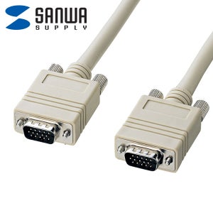 산와서플라이 KC-ECV20K 고급형 RGB 모니터 케이블 New 2m