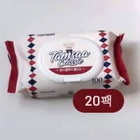 탐사 클래식 물티슈 캡형 100매 (20팩)