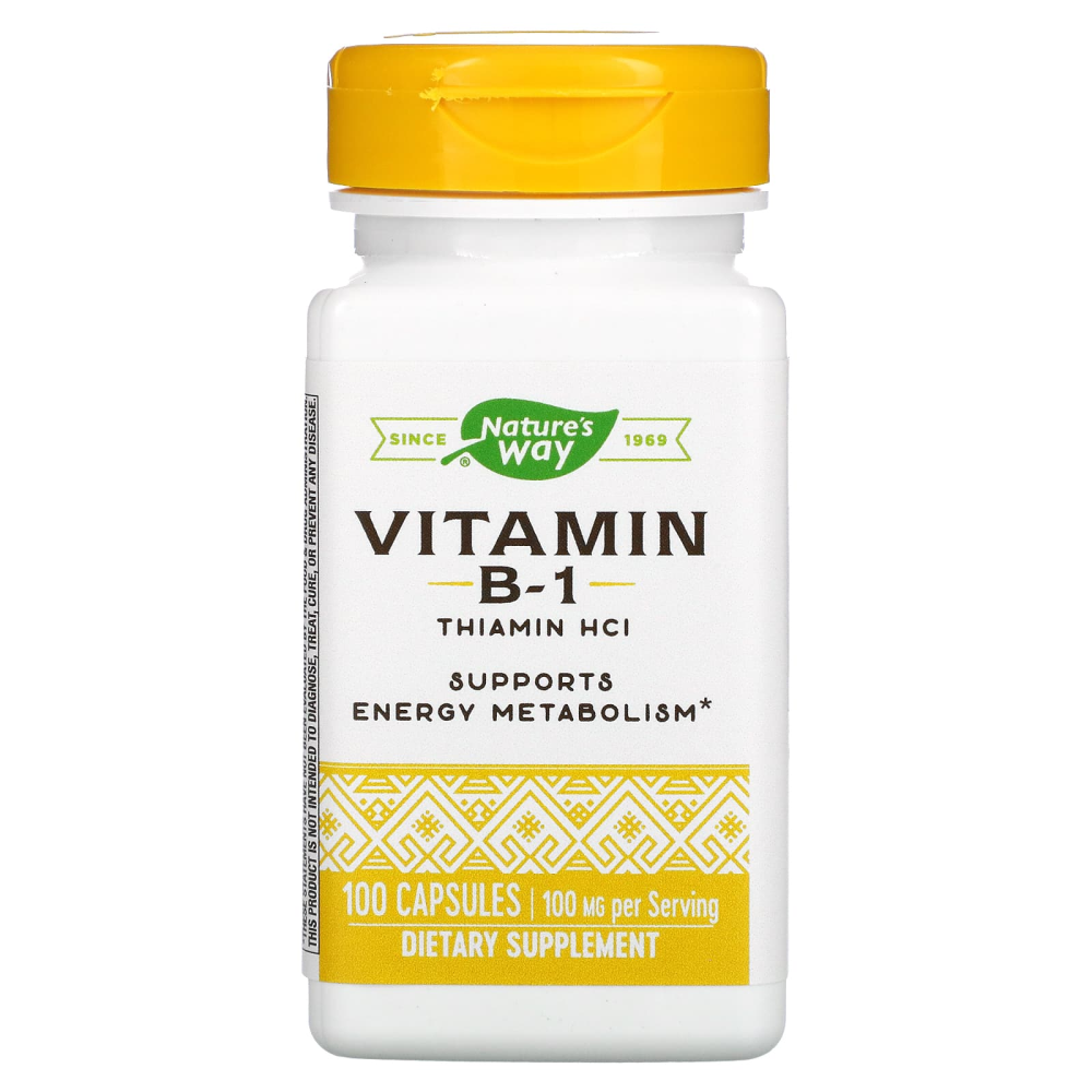 네이쳐스웨이 <b>비타민B1</b> 100mg 100캡슐