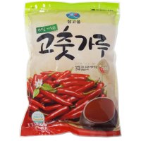 순한 맛 고춧 가루 1KG 김치용 참고을