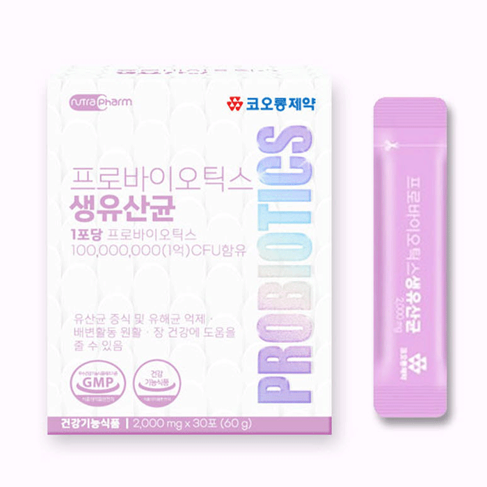 코오롱 <b>프로바이오틱스</b> <b>유산균</b> 30포