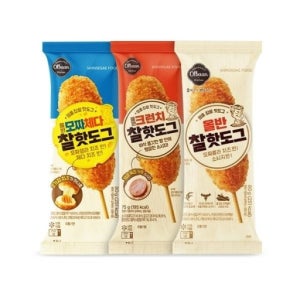 올반 찰핫도그 40봉 (찰/모짜체다/크런치)