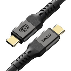 USB PD C to C 240W EPR GEN2 10Gbps 케이블 2m, 1개