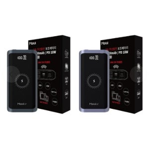 22.5W 20000 mAh 무선 고속충전 대용량 모루이 보조배터리