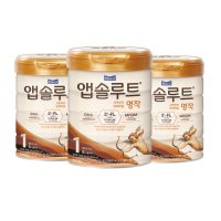 리뉴얼 매일 앱솔루트 명작 2FL 1단계 800g 3캔