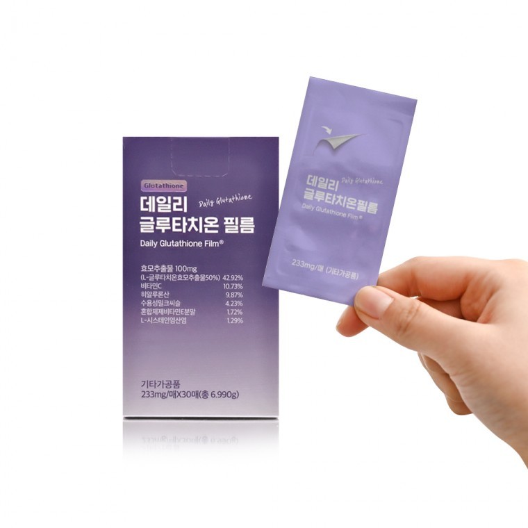 데일리 히알루론산 30매(1박스) 서울제약 콜라겐 글루타치온 필름 피부 영양제