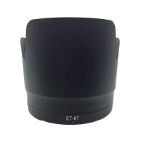 캐논 EF 70-200mm f/2.8L IS III USM 스냅 온 브래킷용 ET-87 렌즈 후드, 검정색 후면에 설치 가능