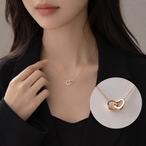 14k 18k 여자목걸이 금 여성 하트 선물