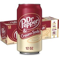 Dr Pepper 닥터페퍼 크림 소다 드링크 캔 355ml 12캔