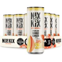 Nix & Kix 닉스 앤 킥스 스파클링 망고 진저 250ml 24캔