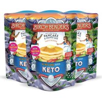 버치맨더스 키토팬케잌 와플믹스 프로틴파우더 홈베이킹 뻥만들기 Birch Benders Keto Pancake & Waffle Mix Protein Powder 284g 3팩