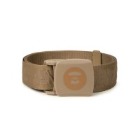 [베이프] 에이프 문페이스 버클 벨트 / AAPE Moonface buckle belt Beige