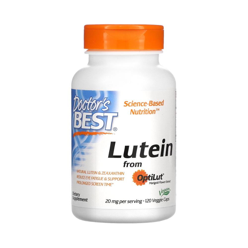 닥터스베스트 <b>루테인</b> 옵티루트 <b>Lutein</b> 20mg 지아잔틴 4mg 함유 120베지캡슐