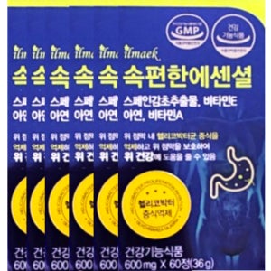 일맥 속편한 에센셜 600mg x 60정 x 6박스 6개월분
