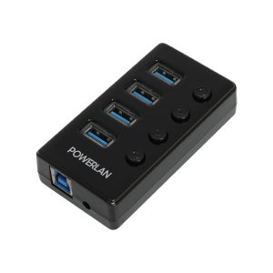PL-UH304P USB 3.0 4포트 허브 유전원 (어댑터 포함)