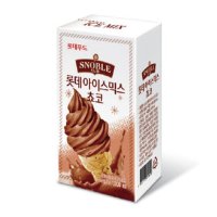 롯데 스노블 아이스믹스 초코액상1kg×10