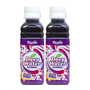 테일러 푸룬 딥워터 180ml 2병 푸룬주스