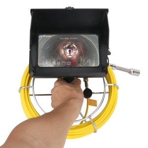 씨캠 산업용 내시경카메라 BOAN-DPH600 하수관 설비 검사 모니터 일체형 핸디형
