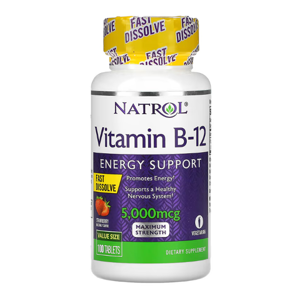 나트롤 비타민B12 <b>시아노코발라민</b> 비트 5000mcg