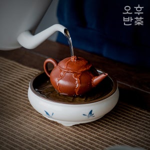 오후반차 수회 난초 꽃 순동 호승 퇴수기 차판 다반