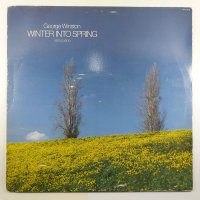 (중고LP 물세척) GEORGE WINSTON WINTER INTO SPRING 조지 윈스턴 겨울에서 봄으로 1987년 라이센스 자켓 귀퉁이 닳음 음반 상태 A