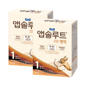 앱솔루트 명작 2FL 분유 스틱 1~3단계 14g 40포